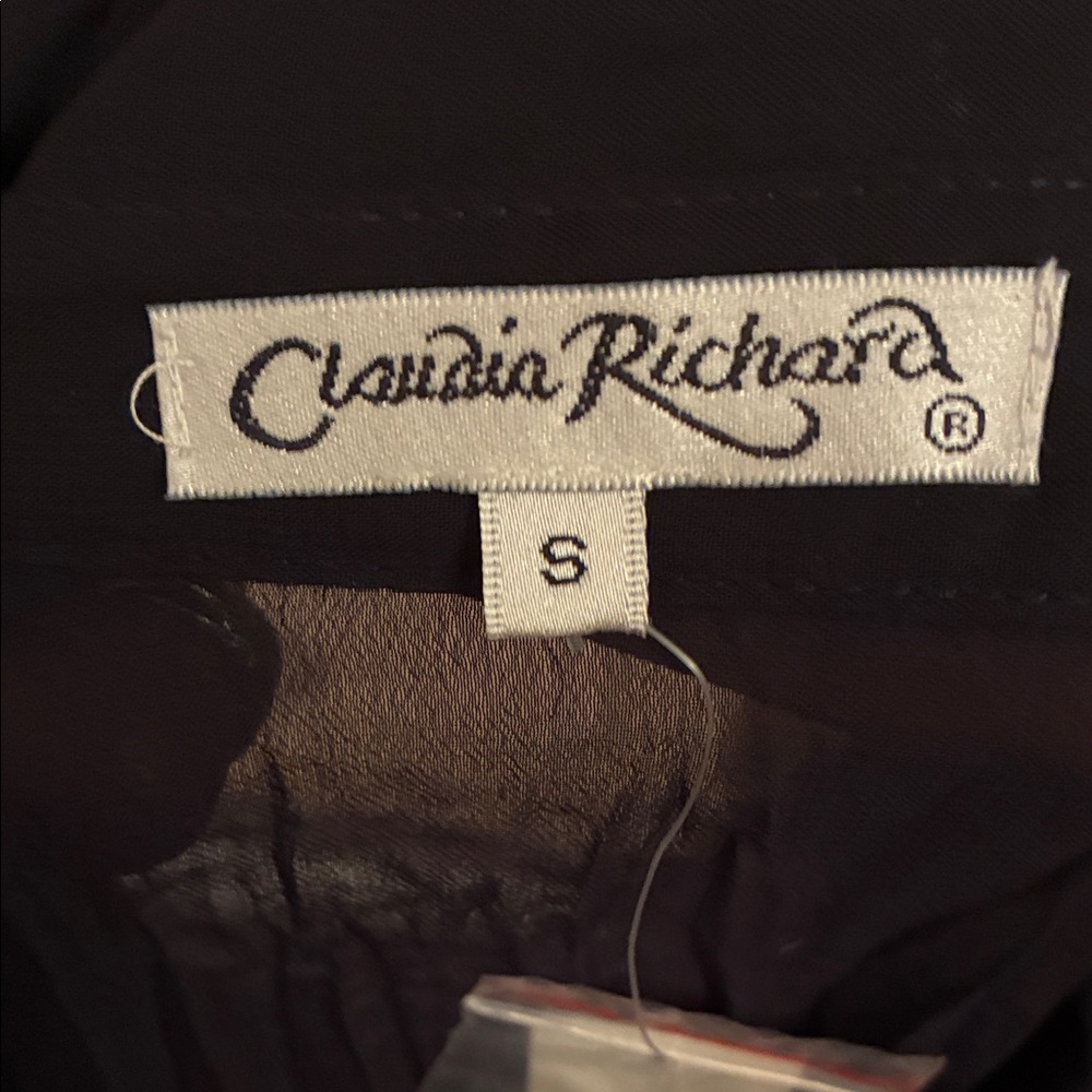 Claudia Richard Elegant Blouse with Sequin Details